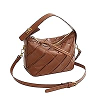 Wome's Small Woven Crossbody Bag Hobo Shoulder Bag for Women Trendy Pu Leather Handbag Fahion Tote Bag Satchel Bag Purses