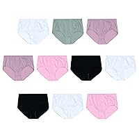 Hanes Women's Cool Comfort Breathable Mesh Brief Underwear, 10 Pack