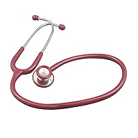 OdontoMed2011® Dual Head Stethoscope for Hospital and Home by ODM, Classic Lightweight Design, Stethoscope for Adult, Gift for Nurses, Doctors, Students, (Maroon)