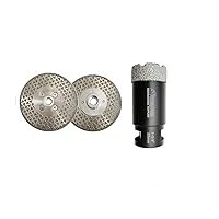 SHDIATOOL Diamond Grinding Disc for Granite Marble Diamond Cutting Wheel Saw Blade and Core Drill Bits 1-3/8 Inch