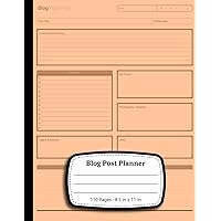 Blog Post Planner: Organize Your Blogging Empire, Ignite Creativity, and Streamline Your Path to Success!