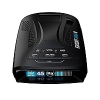 Escort MAX 4 Radar Detector – 2X The Filtering Accuracy and Processing Power, AutoLearn Intelligence, Advanced Detection Range, Built-in GPS and Bluetooth Connectivity