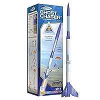 Estes Ghost Chaser Flying Model Rocket Kit 7300 | Beginner Level | Flies on Engines A Through C | Payload Section | Max Altitude 1100 ft. 335 m.