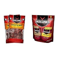 Beef Jerky Variety Bundle - Includes Sweet & Hot, Original and Teriyaki Flavors | 13g Protein | 9 Count