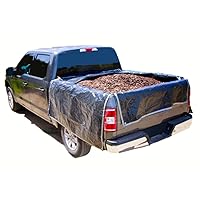 Heavy Duty, Adjustable Truck tarp to Protect Your Full Size Truck Bed (Small Size Truck - Bed Length (Medium) 70