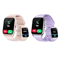 Gydom 2Pack IDW13 Smart Watches with Answer & Dial Call, Alexa Built-in 1.8