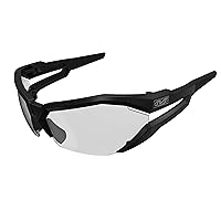 Mechanix Wear: Vision Type-V Safety Glasses with Advanced Anti Fog, Scratch Resistant, Half Framed Protective Eyewear, Lightweight Glasses with Adjustable Arms and Nose (Clear Lens)