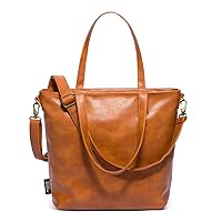 Simple Modern Vegan Leather Tote Bag for Women