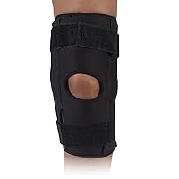 X2 Neoprene Hinged Knee Support, Black, 3X-Large
