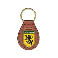 Vaughan Family Crest Coat of Arms Key Chains