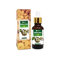 Madhuca Indica Oil (Mahua) 100% Natural & Pure Undiluted Uncut Cold Pressed Carrier Oil Perfect for Aromatherapy Therapeutic Grade - 15 ml with Dropper