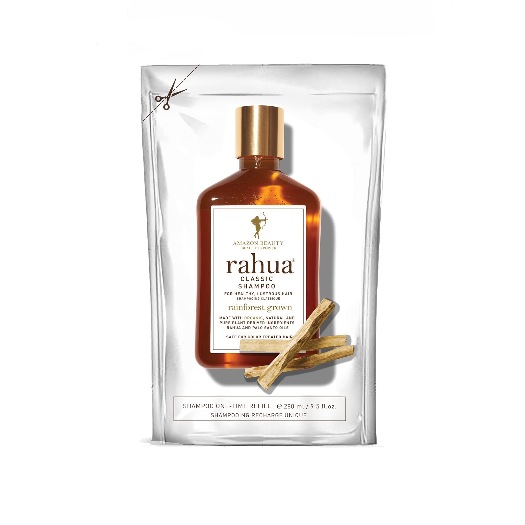 Rahua Classic Hair Shampoo/For All Hair Types/Made With Organic Ingredients/Safe For Color Treated Hair (Palo Santo, 9.5 Fl Oz (Pack of 1))