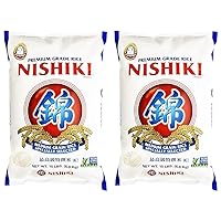 Nishiki Premium Rice, Medium Grain,15 Pound (Pack of 2)