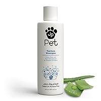 Tearless Odor Absorbing Shampoo, Clean and Fresh Low PH Formula for Puppies, Dogs, Kittens and Cats, 16-Ounce, Clear
