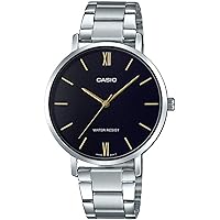 Casio Ltpvt01d1b Watch One Size, Multicoloured, Bracelet
