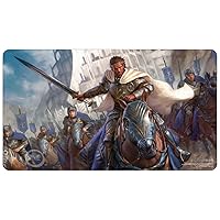 Ultra PRO - The Lord of The Rings: Tales of Middle-Earth Playmat Featuring: Aragorn for Magic: The Gathering, Protect Cards During Gameplay, Use as Mousepad, & Desk Mat