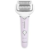 Panasonic Epilator with Gentle Cap, Electric Hair Remover for Home, 3 Speed Settings, Wet Dry, Washable - ES-EY30