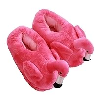Vivid plush animal slippers, big yellow duck slippers, panda slippers, alpaca slippers, elephant slippers, dog slippers