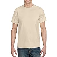 Gildan Mens DryBlend 50 Cotton/50 Poly T-Shirt, XL, Sand