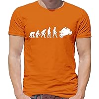 Evolution of Man Superbike - Mens Premium Cotton T-Shirt