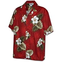 Hibiscus Island Boy Hawaiian Aloha Shirts