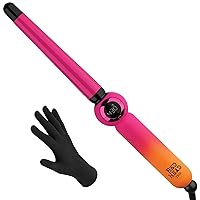 Bed Head Rock N' Waver Digital Tapered Curling Wand | Natural-Looking, Textured Waves, (3/4-1 in)