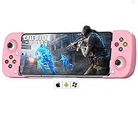 arVin Mobile Game Controller for Samsung Galaxy S23/S22/S21 Ultra, TCL, Tablet, Android Wireless Gamepad for iPhone 15/14/13/12, iOS, iPad, MacBook, PC Gaming Joystick with Back Button, Direct Play