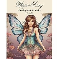 Magical Fairy: Coloring Book for Adult