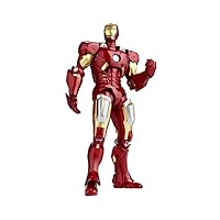 Iron Man Mark VII SCI-FI Revoltech Series No.042 Japanese Import PVC Action Figure - The Avengers