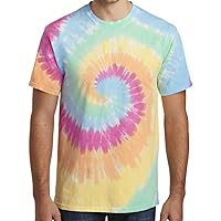 Tie Dye Shirt - Colorful Pastel Rainbow Swirl T-Shirt Tee