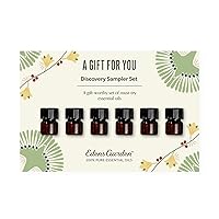 A Gift for You Discovery Sampler Essential Oil 6 Set Pure Aromatherapy Sampler Pack (for Diffuser) - Set of 6
