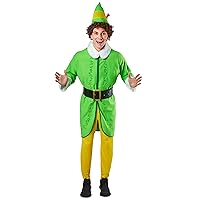 Rubie's Mens Elf Movie Buddy The Elf Deluxe Adult Sized Costumes