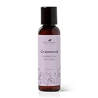 Plant Therapy Grapeseed Carrier Oil 2 oz Base Oil for Aromatherapy, Essential Oil or Massage use