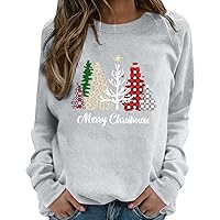 Christmas Sweaters for Women Snowflakes Tunic Tops Long Sleeve Tops Wintertime Sweaters Tunic Tops