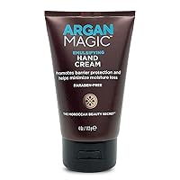 Emulsifying Hand Cream - Hydrating and Moisturizing Hand Cream | Enriched with Argan Oil, Vitamin E, and Chamomile | Made in USA | Paraben Free | Cruelty Free (4 Ounce / 113 Gram)