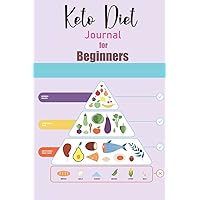 Keto Diet Journal for Beginners: Macros & Meal Tracking Planner and Progress Tracker | Ketogenic Diet Food Diary | Daily Activity Calendar | Size 6in x 9in (Healthy Weight Loss Journals Volume 10)