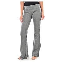 Women's Soft Comfy Cotton Spandex Yoga Sweat Lounge Gym Sports Athletic Pants