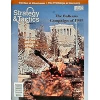 DG: Strategy & Tactics Magazine #182, with The Balkans, 1941, Board Game