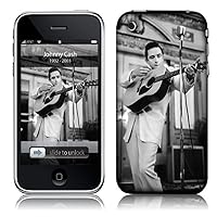MusicSkins, MS-JC30001, Johnny Cash - Guitar, iPhone 2G/3G/3GS, Skin