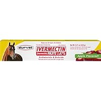 Durvet/Equine 698454 Ivermectin Paste 1.87% Bulk for Horses Apple, 6.08 gm