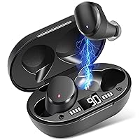 Poweradd Wireless Earphones Bluetooth 5.0-90H Playtime 3D Stereo Sound True... 