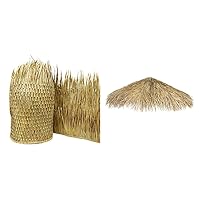 Mexican Thatch Roofing and Umbrella Cover for Tiki Huts and Backyard Decor (35