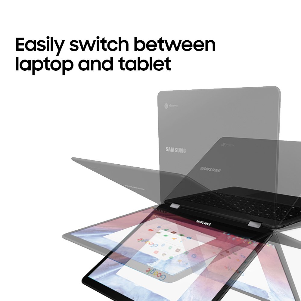 SAMSUNG Chromebook Pro Convertible Touch Screen Laptop, 12.3 (XE510C24-K01US)