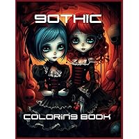 Gothic: Coloring book (Italian Edition)
