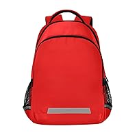 Toddler Backpack for Girls Ages 5-12 Child Backpack Red School Bag Red Bookbag