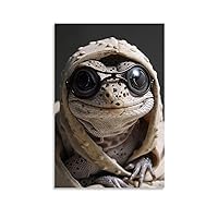 Mifo Lizard Funny Black And White Style Creative Art Poster 03 For Office Room Aesthetic Decoration. Unframe-style, 20x30inch(50x75cm)