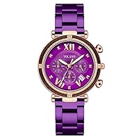 Women's Wristwatch, Ladies Casual Quartz Steel Band Strap Watch Analog Wrist Watch