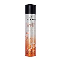 CURLSMITH - Flawless Finish Hairspray, Flexible Hold without Dryness, Alcohol Free, For Curly, Wavy and Coily Hair (10 oz)