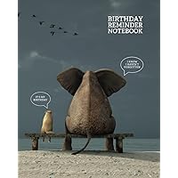 Birthday Reminder Notebook: Monthly Index | Important Dates Reminder Notebook For Recording And Tracking Birthdays, Anniversaries, And Celebrations Birthday Reminder Notebook: Monthly Index | Important Dates Reminder Notebook For Recording And Tracking Birthdays, Anniversaries, And Celebrations Paperback