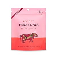 Freeze Dried Beef Liver Treats for Dogs - All-Natural, Freeze-Dried Treats Made with One Ingredient, Made in The USA, 3 oz